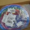 Mototo 24/30/48/96 Pack Agility Rings 15 Inch Speed Training Hopscotch Rings Plastic Circle Jumping Hoops Agility Hurdles for Athlete Exercise Soccer Football Gymnastics Games Practice Footwork