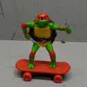 Teenage Mutant Ninja Turtles Toy, Raphael Sewer Shredder Pullback Skateboard, Mutant Mayhem TMNT Ninja Turtle Figure, Ages 3+
