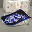 Sanwuta Soft American Mahjong Tiles Bag Thickened Mahjong Makeup Bag Gifts for Women Mah-Jong Lovers Accessories 13 x 7.8 x 3.2 Inches(Tiles Printed)