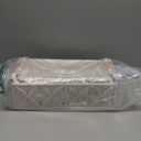 HOSROOME Macrame Storage Basket Boho Decor Baskets for Organizing Woven Decorative for Countertop Toilet Paper Basket for Tank Top for Home Decor Bedroom Nursery Livingroom Entryway (Set of 2) (white)