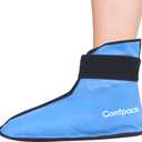 Comfpack XL Ankle Foot Ice Pack Wrap for Plantar Fasciitis & Bunion, Ice Boot for Foot After Surgery, Hot Cold Therapy for Sprained Ankles, Achilles Tendonitis, Foot Pain, Swelling, Heel Pain, L/XL