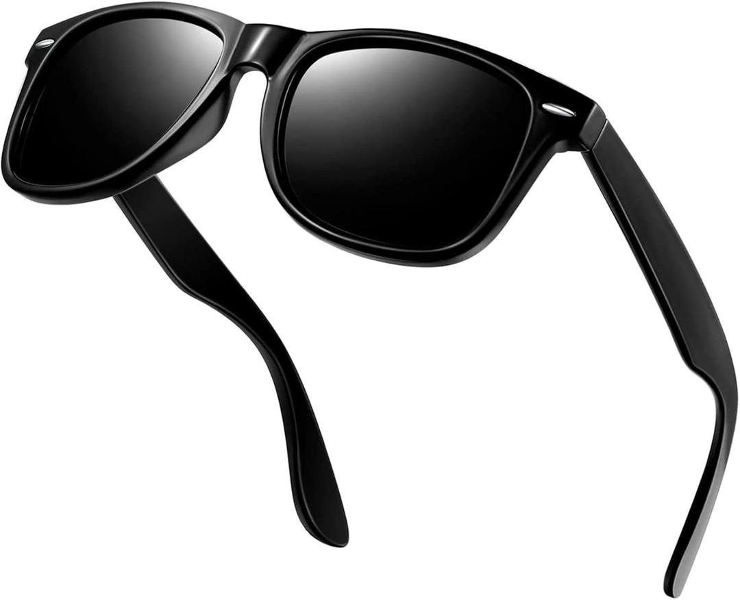 KANASTAL Polarized Sunglasses Retro Square Design Sun Glasses UV400 Fashion Halloween Cosplay Shades