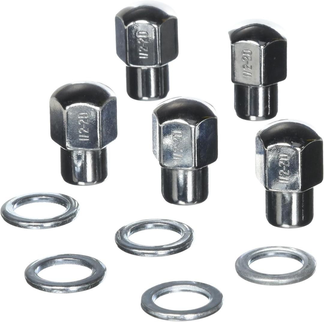 Weld Racing 601-1466 Lug Nuts 1/2 RH Closed End w/Washers (5pk)