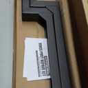 Fence Post Repair Kit - Quick Fix Broken/Leaning 4x4/6x6 Wood Posts Support with One-Piece Steel Anchor & Stakes (Thickened 11-Gauge, 2-Pack)