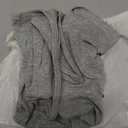 Organic Basics Women's Core Organic Cotton Cropped Singlet Camisole Top (Large, Gray)