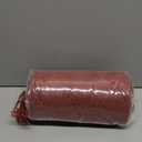 BOURINA Burgundy Throw Blanket 50x60 Inches Throw Textured Solid Soft Sofa Couch Decorative Knit Blanket, Burgundy 