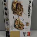 WW2 Army Tank, Inspired 99A 96B Main Battle 2 in 1 Military Tank, 2 Soldier Minifigures, Gifts for 7 8 9 10 12 Year Old Kids and Adults, Compatible with Lego Army Set, 893pcs