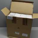 Nuenen Set of 24 Airtight Square Spice Containers 4 oz Glass Spice Jars with Bamboo Lid Small Seasoning Jars Empty Food Storage Containers for Pantry Clear Food Canisters for Kitchen Sugar Coffee