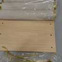 FdcZeyxior Bracelet Holder Display Stand Bangle Organizer 3 Tier Jewelry Display for Vendors, Gold Jewelry Necklaces Scrunchie Storage Rack with Wood Base