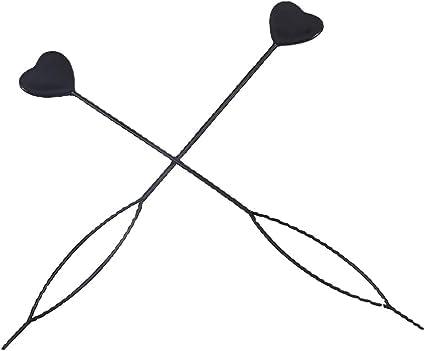 2 Pcs Black Hair Beader Tool Ponytail Styling Maker Tool Hair Pony Tail Loop Hair Braiding Tools Hair Needle for Women Hair Accessories