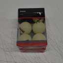 Franklin Sports Glow in The Dark Ping Pong Balls - Official Size + Weight 40mm Table Tennis Balls - One Star Glow in The Dark Ping Pong - Durable High Performance - Green - 6 Pieces (2 Pack)