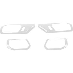 RAZPOY Inner Door Handle Cover Trim Compatible with 2021-2026 Ford Bronco Interior Accessories White (Not for Bronco Sport)