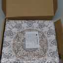 FXW Washable Pee Pads for Dogs, Puppy Pads with Super Absorbent, Specifically Designed for 42inch Cages, 27" x 41" Rectangle, Boho, 2 Packs