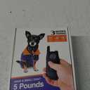 Tiniest Dog Shock Collar, Lightest Dog Training Collar with Remote for Small Dogs 5-15lbs & Medium Large Dogs/Puppies, Waterproof, Rechargeable, 1300ft Range (Black&Ultra Tiny)