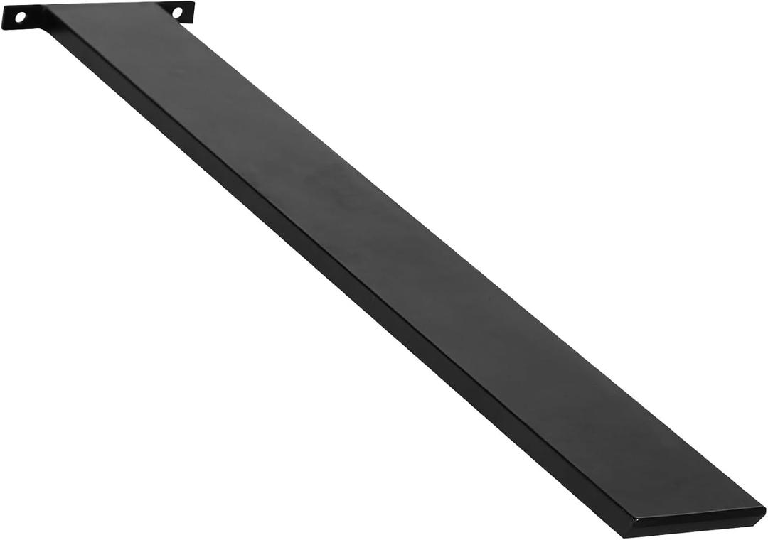 Hidden Island Countertop Support Bracket, Solid Heavy Duty Floating Shelf Bracket Straight Bracket for Granite/Wood/Concrete/Quartz Countertops, 1 Count, 36 Inch