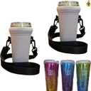 Cruise Ship Essentials Cup Sling Cruise Essentials 2024. Caribbean Cruise Must Haves. Cruise Ship Essentials 2024, Caribbean Royal, Caribbean cruise essentials 2024 (2-Pack) (White)