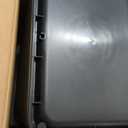 EKO Nova Sensor Trash Can, 21 Gallon/80 Liter Stainless Steel Rectangular Touchless Motion Sensor Trash Can, Matte Metallic