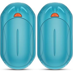 AI Hand Warmers Rechargeable 2 Pack, AI Smart Chips Electric Hand Warmers, 20Hrs Long Safe Heat, Portable Pocket Heater, Gifts for Christmas, Outdoor, Hunting, Golf, Camping Accessories