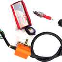 DJ-Motor Ignition Coil CDI Spark Plug For 50cc 70cc 90cc 110cc 125cc Pit Dirt Bike Loncin Taotao Sunl Kazuma ATV Quad