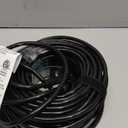 16/3 10A 125V 1250W 100 Ft Outdoor Extension Cord Waterproof, Weatherproof & Flame Retardant Black 3 Prong Power Cord Outside for Lawn & Garden, SJTW ETL Listed