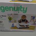 Ingenuity Baby Base 2-in-1 Booster Feeding and Floor Seat with Self-Storing Tray - Mist