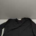 Men's Cotton Linen V Neck Shirt Casual Long Sleeve Summer Beach Yoga Tops Loose Fit Lightweight Hippie Outfits, Medium