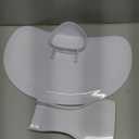 Baby Booster Seat Tray Attachment Only Compatible with Bumbo Baby Infant Toddler Floor Seat Feeding Tray for Boys and Girls 3 to 12 Months - White