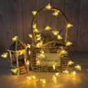 Honeybee Fairy String Lights, 40LED Bee String Light Plug in with 8 Modes Remote Control, Waterproof Novelty Decorative Light String for Outdoor Indoor Party Wedding Garden Christmas