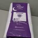 Poise Overnight Incontinence & Postpartum Pads for Bladder Leaks, 8 Drop Extra Coverage, 72 Count (2 Packs of 36)