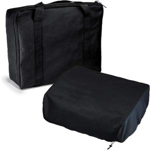 17 Inch Carry Bag and Cover for Blackstone 17" Table Top Griddle With Hood - Heavy Duty 600D Polyester Cover, Replacement Parts