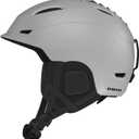 Snowboard Helmet, Ski Helmet for Adults-with 9 Vents, ABS Shell and EPS Foam, Snow Helmets for Men and Women Youth (X-Large, Gray)