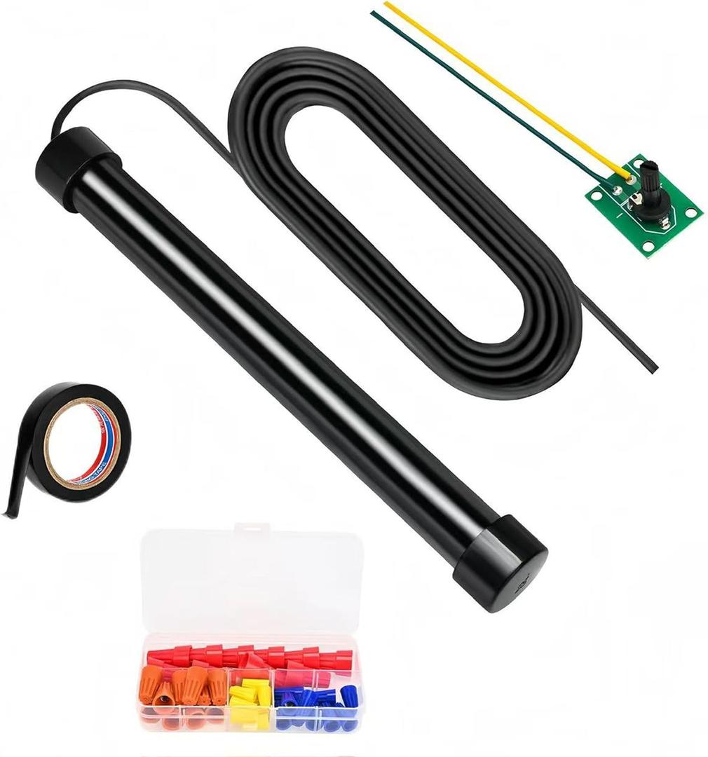 2026 Upgraded Vehicle Exit Sensor, Automatic Gate Opener Car Detector with 50 ft Cable, Compatible with Mighty Mule,Ghost Controls, LiftMaster Vehicle Door Opening Systems