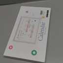 Digital Calendar, 10.1 Inch Smart Electronic Desk Calendar & Chore Chart, Touchscreen Interactive Display for Family Schedules with Meal Planner & Picture Frame & Lists (White)