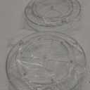 Roninkier Lazy Susan Turntable Organizer - Clear Rotating Kitchen Storage Turntable for Cabinet, Pantry, Refrigerator, Countertop, 2-Pack 11-Inch and 2-Pack 9-Inch