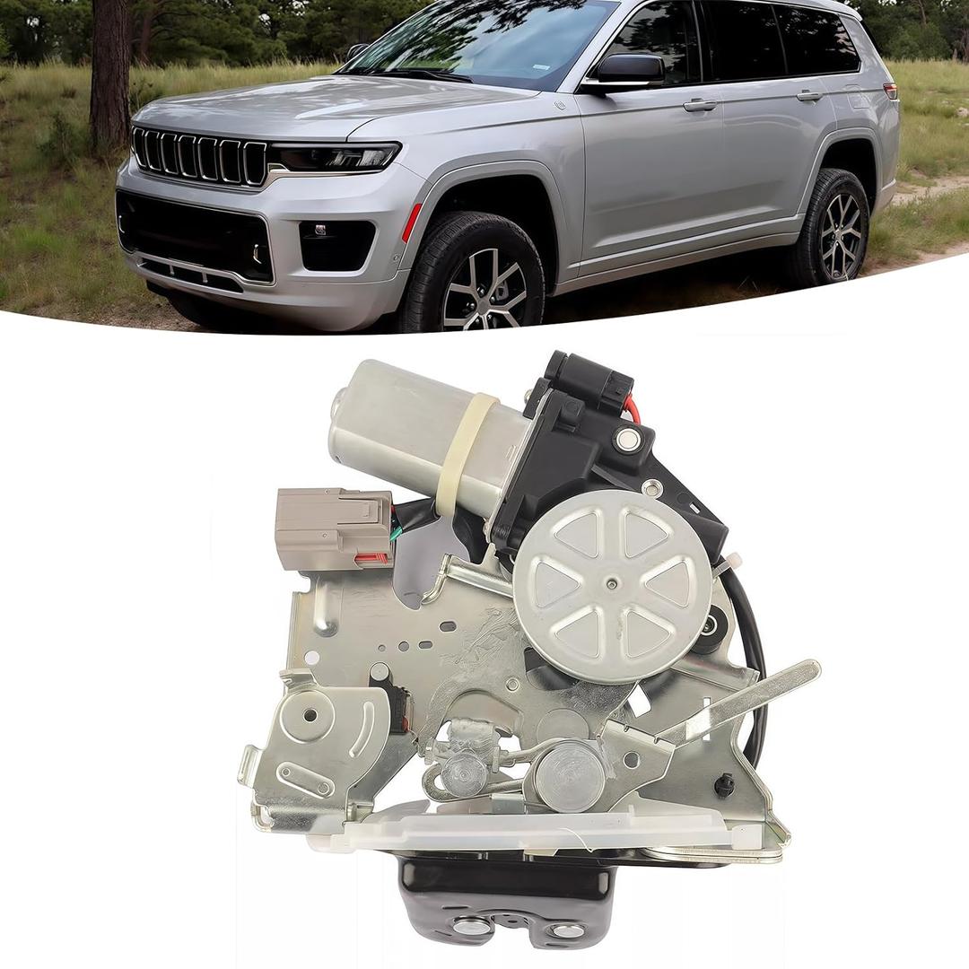 4589656AF Tailgate Lock Liftgate Latch Actuator Compatible with 2011-2021 Jeep Grand Cherokee Dodge Durango 4589656AC
