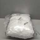 White Ruffle Duvet Cover Queen Washed Microfiber Farmhouse Shabby Boho Chic Bedding Comforter Quilt Cover 3 Pieces Vintage Aesthetic French Country Queen Bed Set Extra Soft Breathable