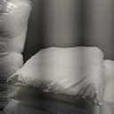 Calibrate Timing 20 x 20 inches Pillow Inserts, Set of 8 Hypoallergenic Brushed Microfiber Liner Down Alternative Filled Square Cushion Throw Pillow