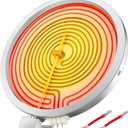 WB30T10130 Range 12 inch Dual Haliant Surface Element by puxyblue  Fit for GE Range Element  12"/9" Dual Radiant Surface Element Replace AP4344395, PS2321564, AH2321564