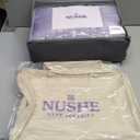 NUSHE Reinforced Stitch Luxury Cooling Weighted Blanket with 100% 300TC Viscose, Derived from Bamboo – Queen Size Premium 7 Layer Cooling Weighted Blankets, Purple