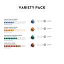 Nespresso Capsules Original Line, Morning Lungo Blends Variety Pack, Mild to Medium to Dark Roast Coffee, 50-Count Coffee Pods (EXP 06/30/26)