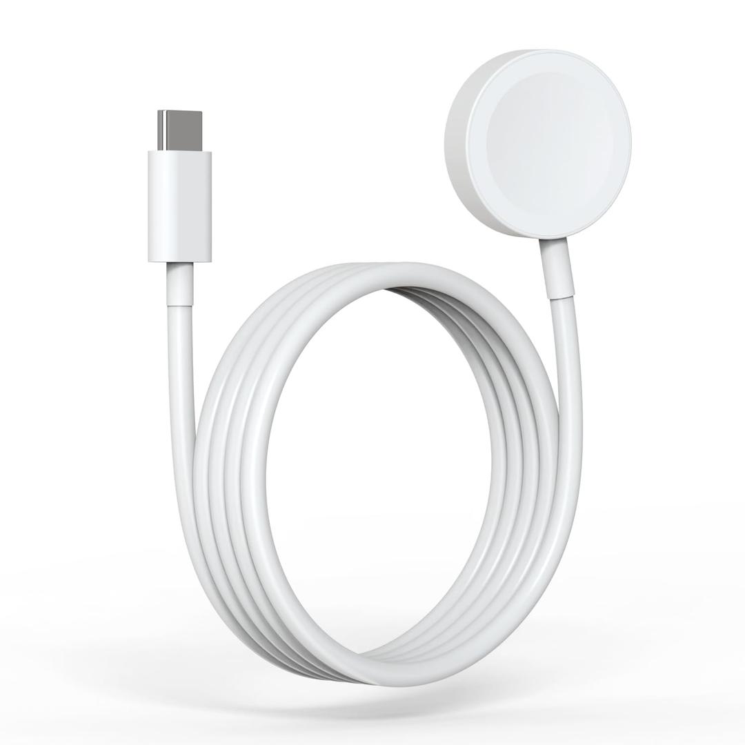 Apple - Watch Magnetic Charging Cable (1m) - White
