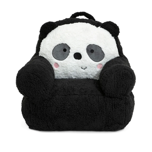 Delta Children Panda Cozee Buddy Chair, Black/White
