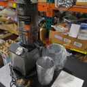 Cold Press Juicer, Wide Feed Chute Juicer Machines, Stainless Steel Slow Masticating Juicers Easy to Clean, Vegetables & Fruits Juice Extractor, High Juice Yield, Silver Color Knob