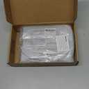 3 1/2 Inch Cabinet Pulls Black, Black Handles for Kitchen Cabinets 10 Pack, Square Drawer Dresser Handles, 6 Inch Overall Length