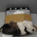 blunique Cow Print Heated Throw Blanket Electric Blanket-Heating Blanket Throw with 10 Heat Levels & 10 Hours Auto-Off, Cozy Soft Fleece Sherpa, Washable, 50 x 60 Inches Cow Print Light Brown (03 - Brown Ombre-beige)