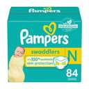 Pampers Swaddlers Diapers Big Pack Size Newborn 84 Count