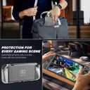 2 x GLDRAM Case for Nintendo Switch 2 (2025), Soft TPU Protevtive Cover with Split Type Comfort Joycon 2 Controller Grip Shell for Switch 2 Accessories, Diamond Pattern Design (No Dockable)