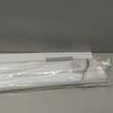 LazBlinds No Drill Blackout Roller Shades, 30" W x 72" H, White