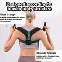 Posture Corrector For Men And Women - Adjustable Upper Back Brace For Clavicle Support | Neck, Back, Shoulder Pain Relief