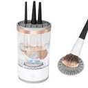 MOODTALK Multi-Functional Electric Makeup Brush Cleaner - Automatic, Energy Saving Makeup Brush Cleaner: Convenient and efficient Makeup Brush Cleaning Solution